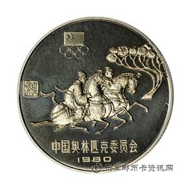 钱币1980中国奥林匹克委员会纪念币