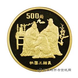 钱币1995中国著名古典文学《三国演义》系列纪念币