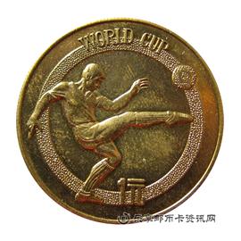 钱币1982年足球纪念币1元