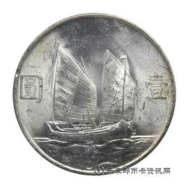 钱币民国二十三年 孙中山像 壹圆