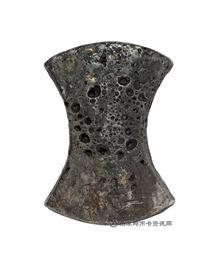 钱币南宋 京销铤银 六排戳十二两半银铤