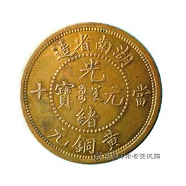 钱币湖南省造光绪元宝