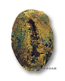 钱币包金铜贝