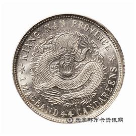 钱币江南省造 甲辰 光绪元宝 库平一钱四分四厘