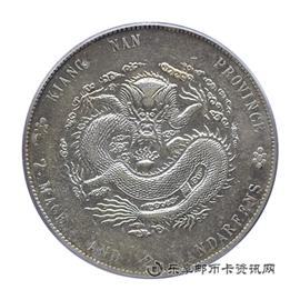 钱币江南省造光绪元宝 (甲辰）库平七钱二分